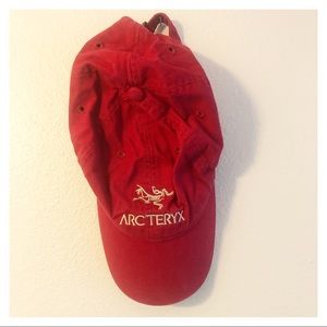 Arc’teryx Red Baseball Hat